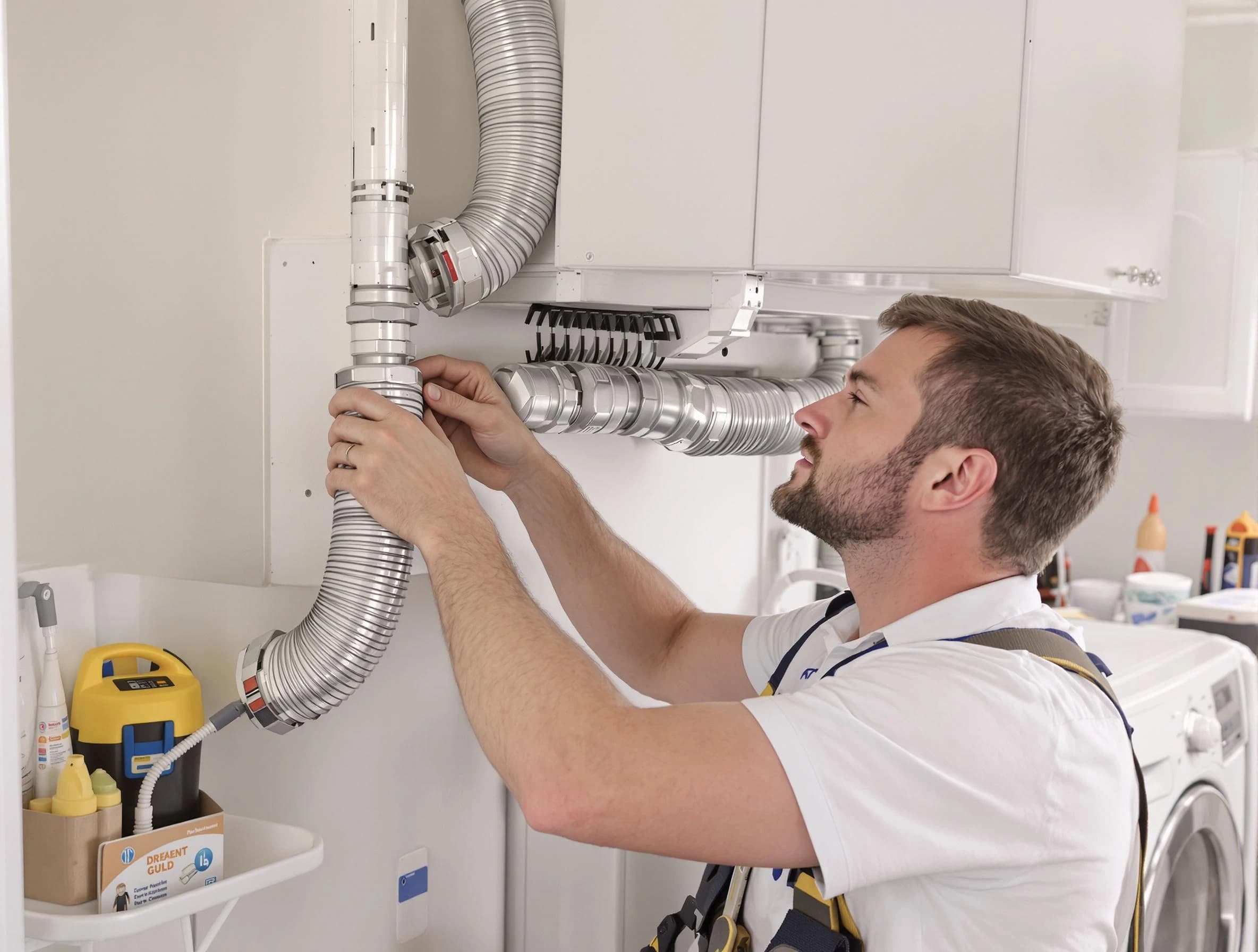 Professional dryer vent repair and installation by Helena Dryer Vent Cleaning in Helena