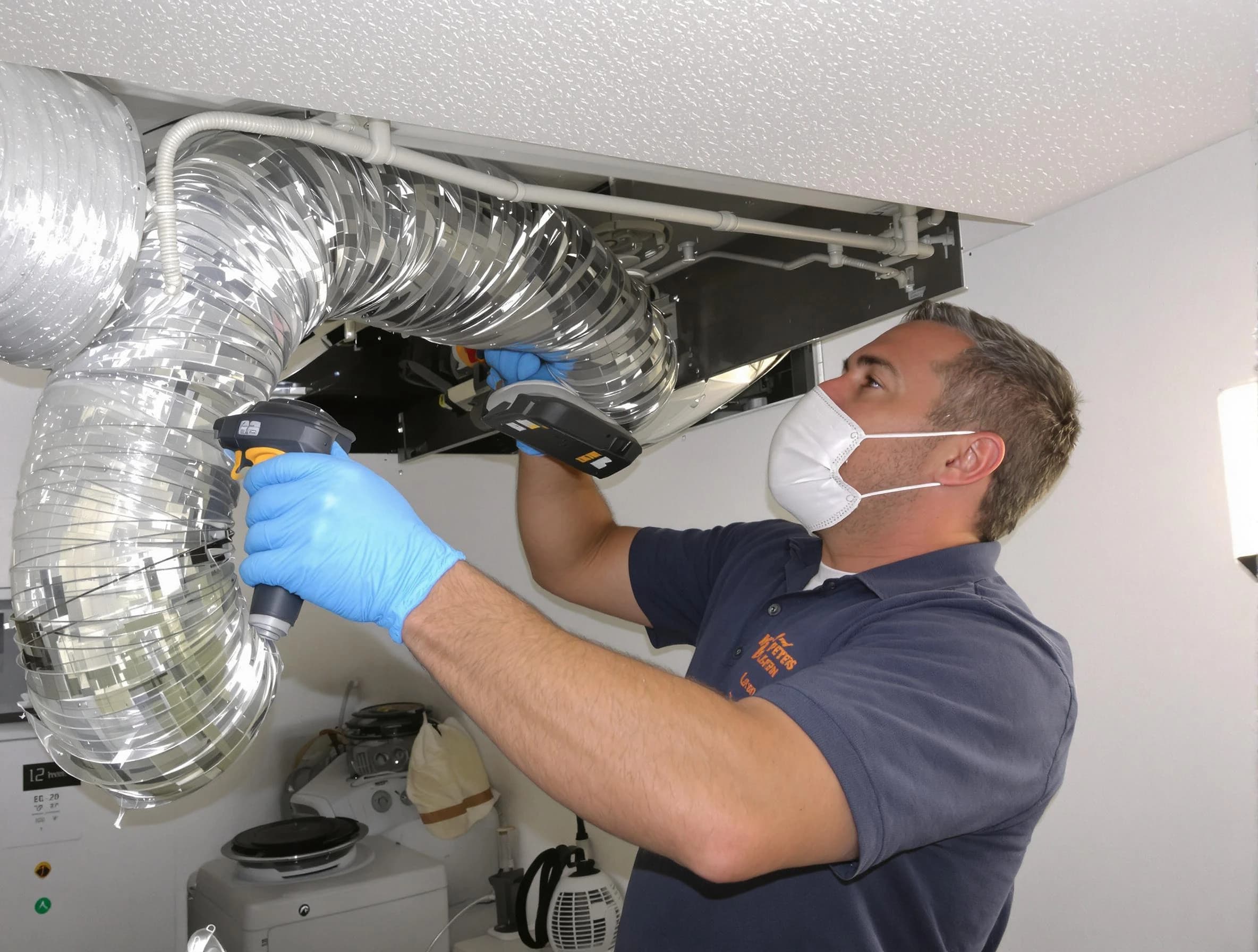 Helena Dryer Vent Cleaning professional performing thorough residential dryer vent cleaning in Helena