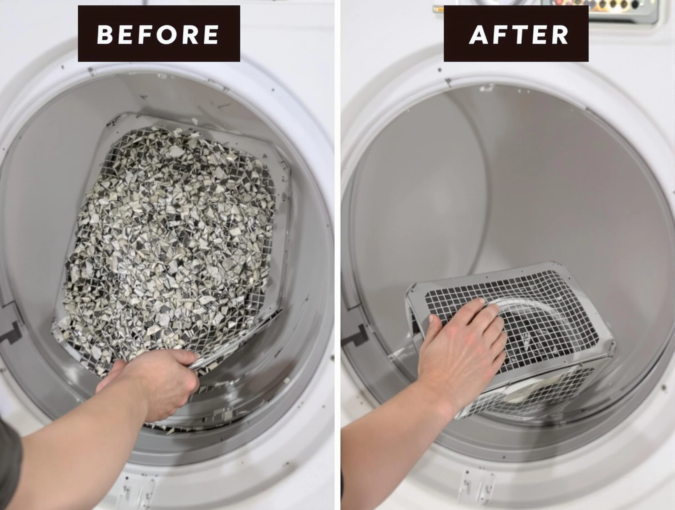 Professional lint trap cleaning by Helena Dryer Vent Cleaning in Helena