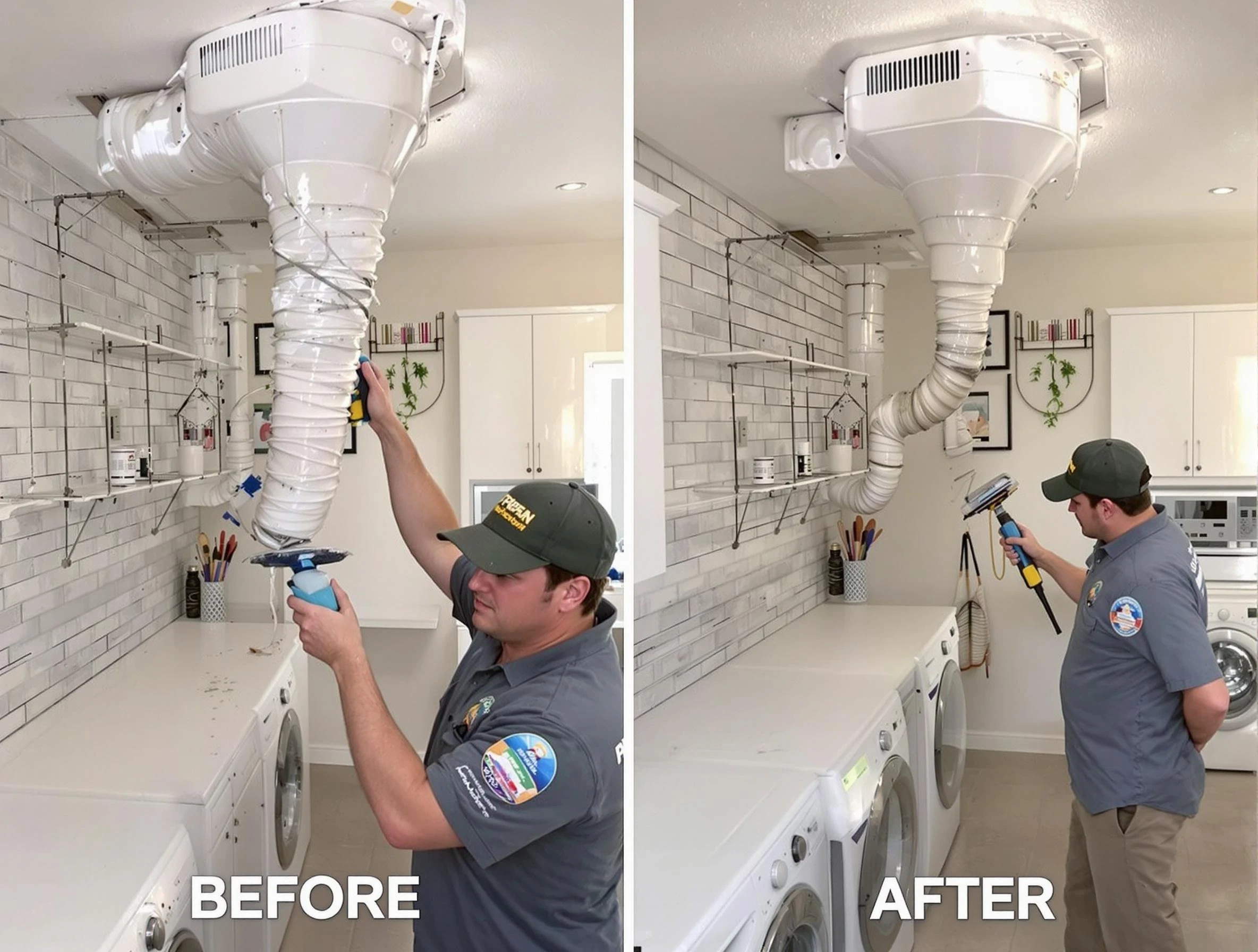Professional dryer exhaust vent cleaning by Helena Dryer Vent Cleaning in Helena