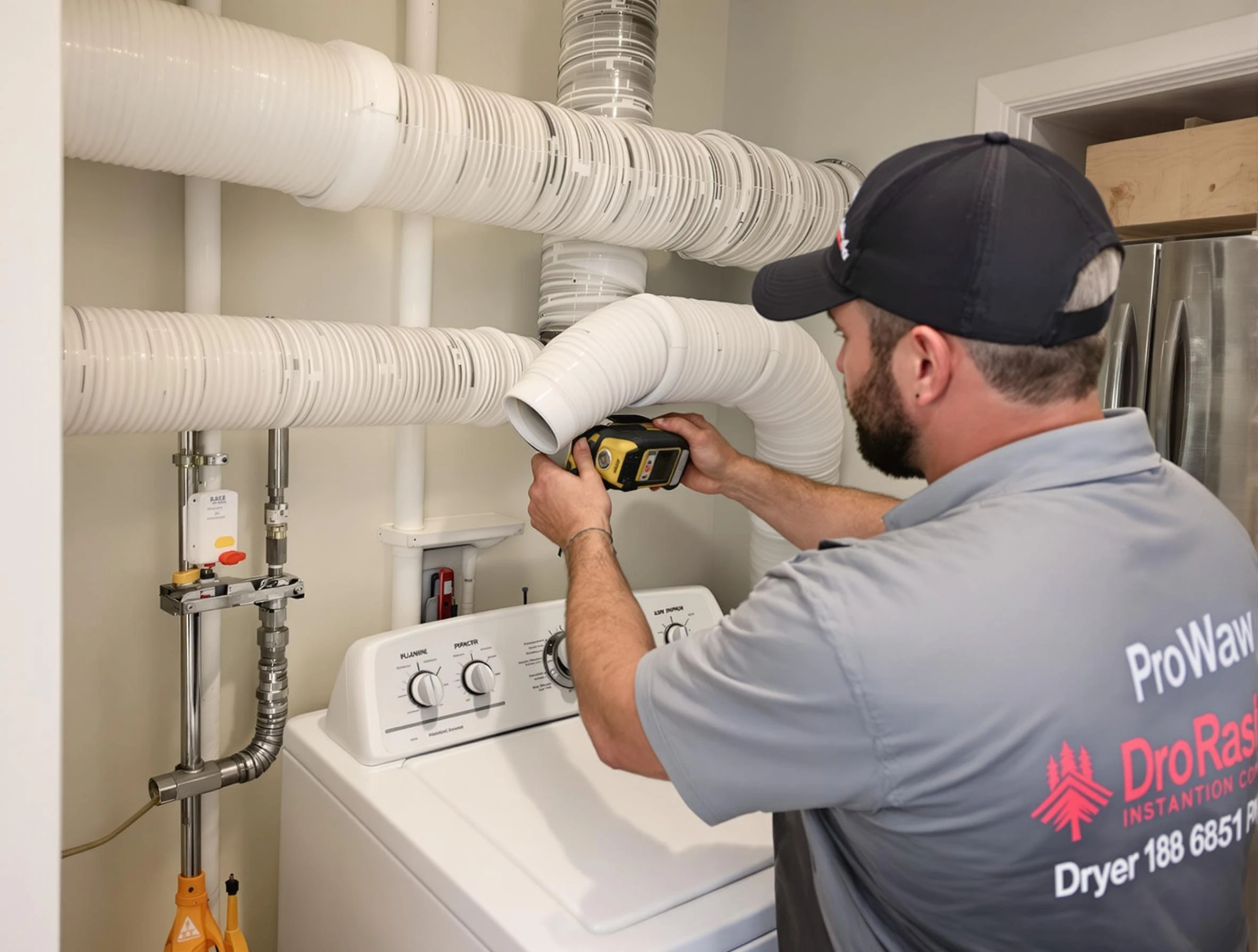 Professional dryer vent hose installation by Helena Dryer Vent Cleaning in Helena