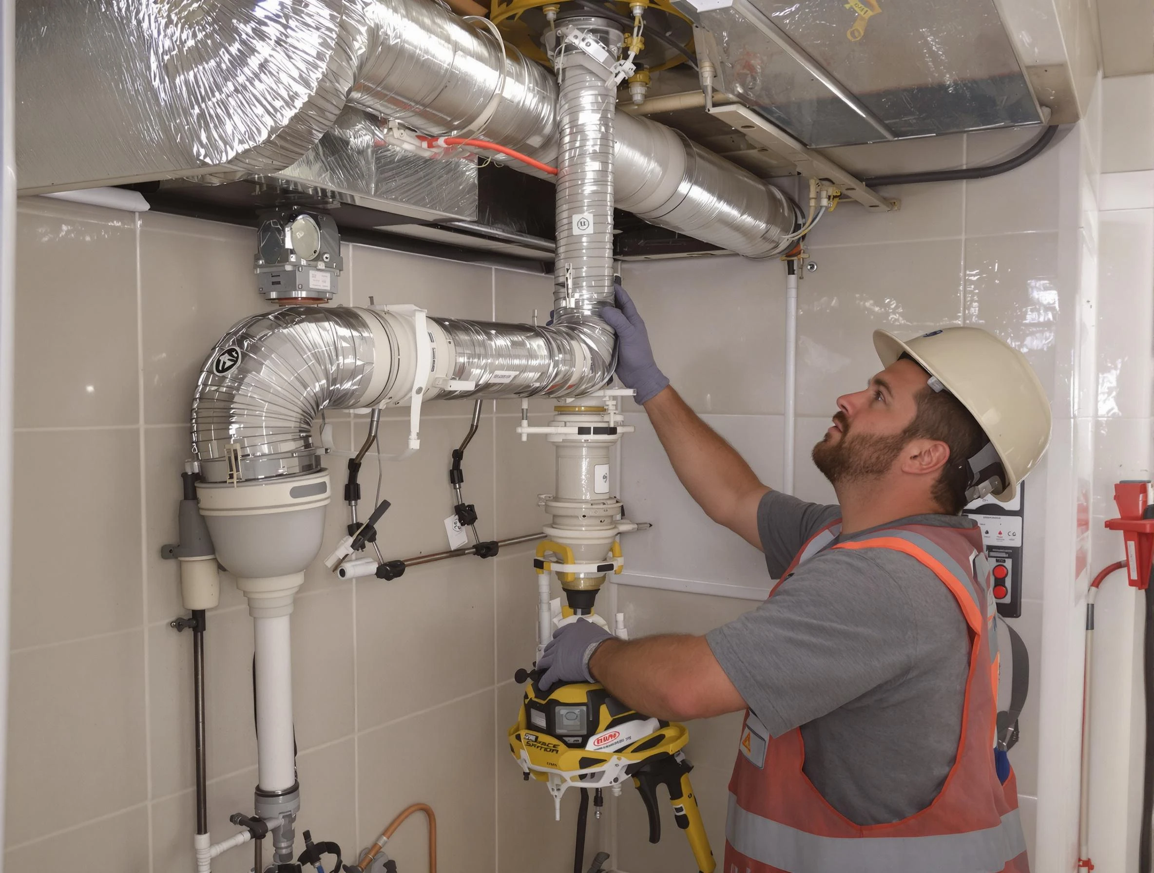 Helena Dryer Vent Cleaning expert performing professional dryer vent repair and installation in Helena